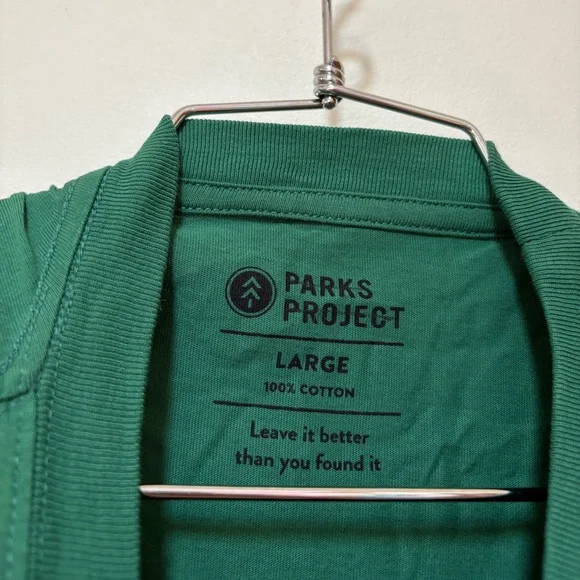 NWOT Parks Project Leave No Trace Pack It Out Tee Size Large - Picture 7 of 11